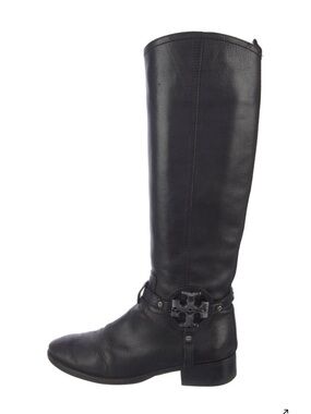 Tory Burch Leather Riding boots